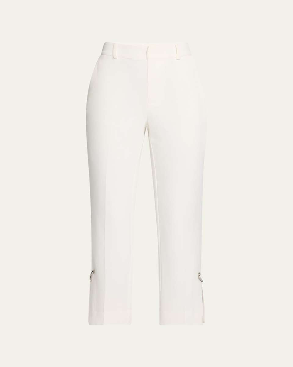 Kerry Cropped Rhinestone Pin Pants